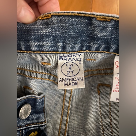 Lucky Brand Bootcut Jeans 4/27 Long - Picture 3 of 5